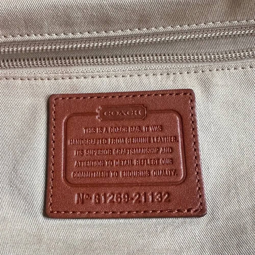 Coach Satchel Leather  Bag